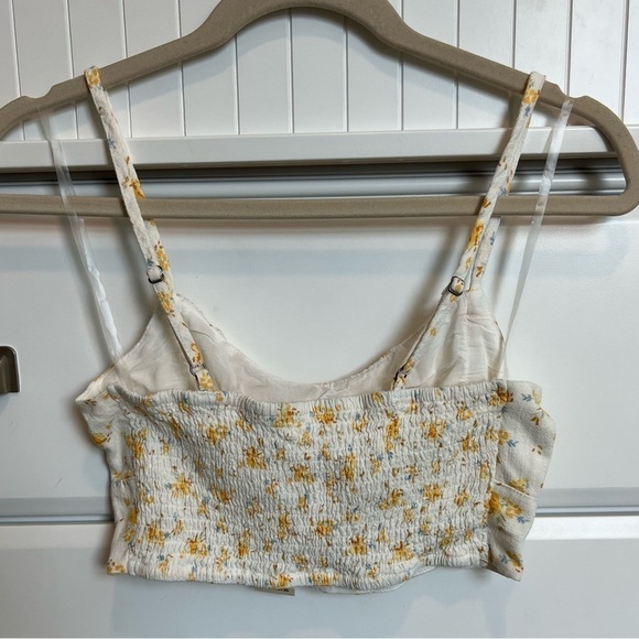 NWT Aeropostale Floral Cropped Cami Size Small - Picture 9 of 10